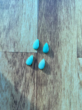 Load image into Gallery viewer, Natural Amazonite Faceted Tear Drop Cabochons
